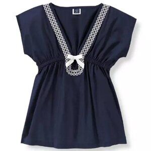Janie and Jack Embroidered Tunic Swim Cover